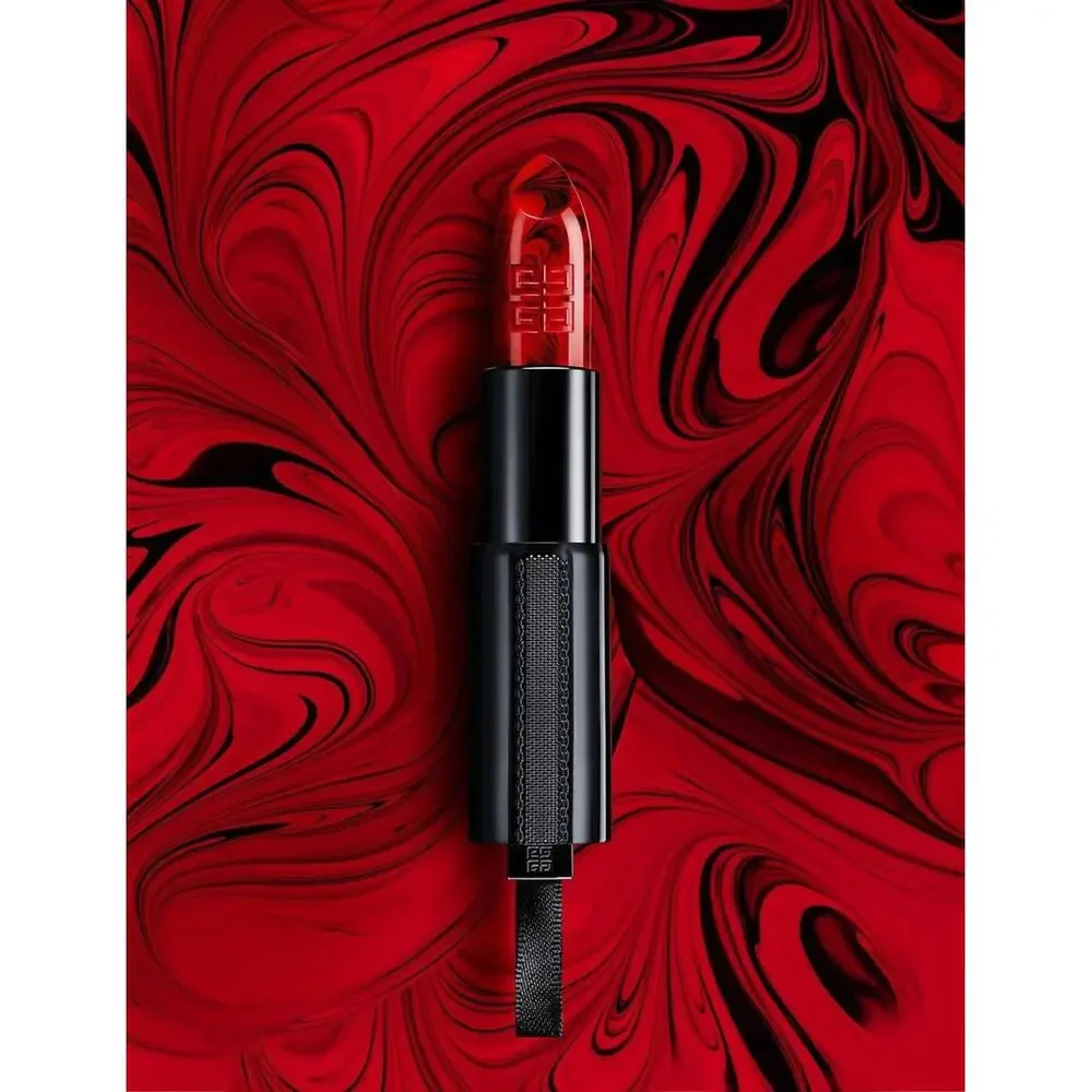 Givenchy Rouge Interdit #25‎ Revelateur Ltd. Ed. Marble Lipstick (Red) NIB